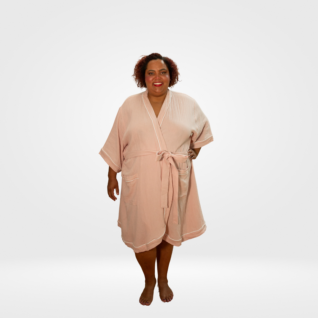 The Darling Robe in Rose