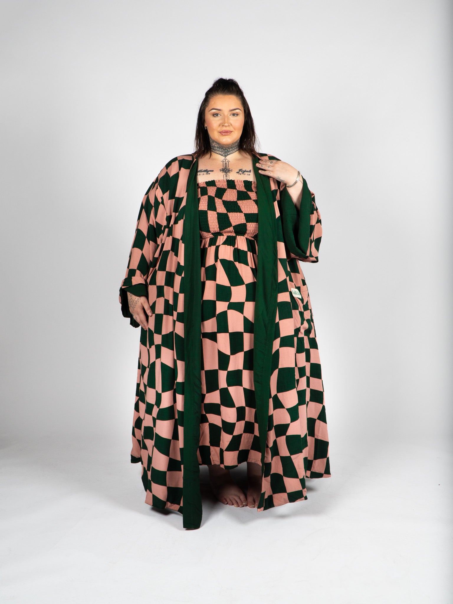 Alice Long Reversible Robe