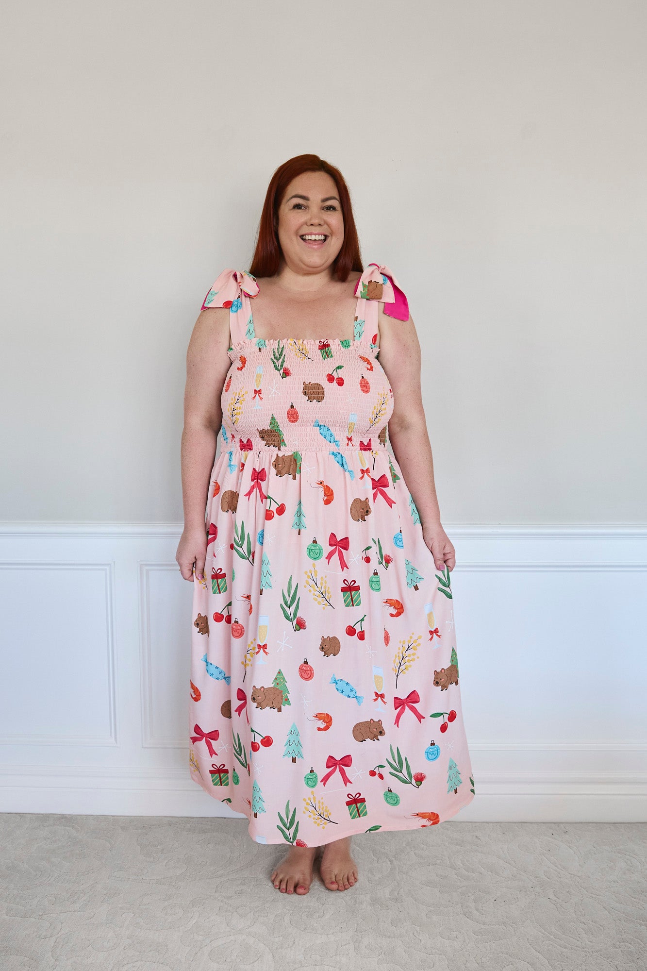 Aussie Christmas EveryWear Dress (With straps & pockets) Pre Sale