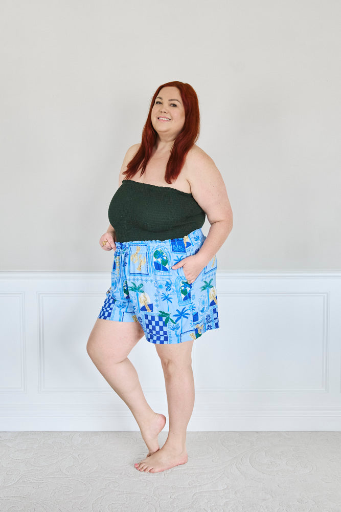 Blue Paradise Shorts Pre Sale