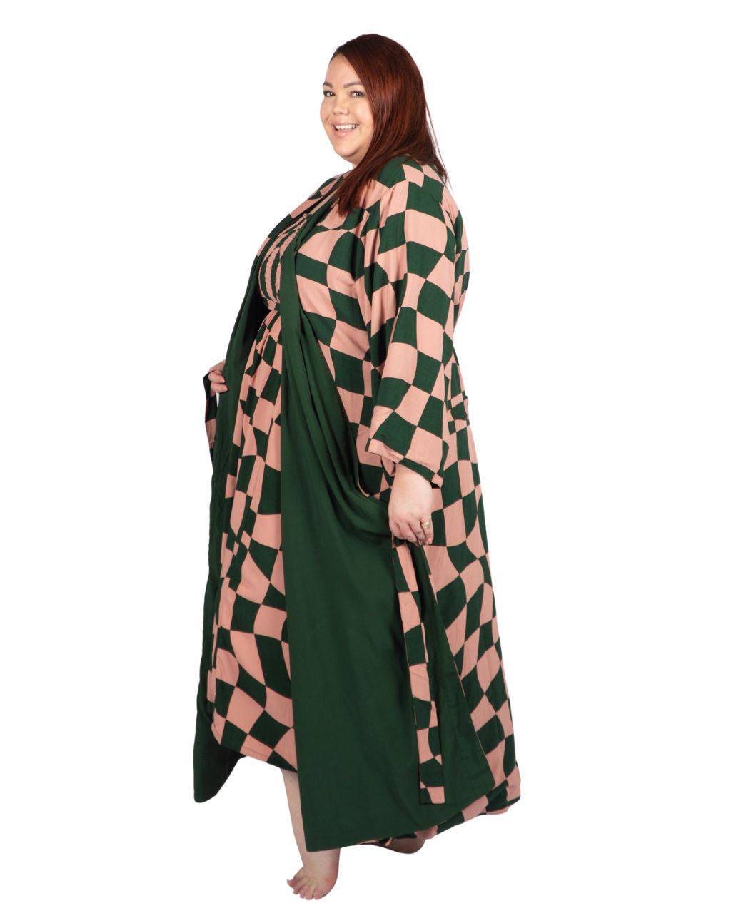 Alice Long Reversible Robe