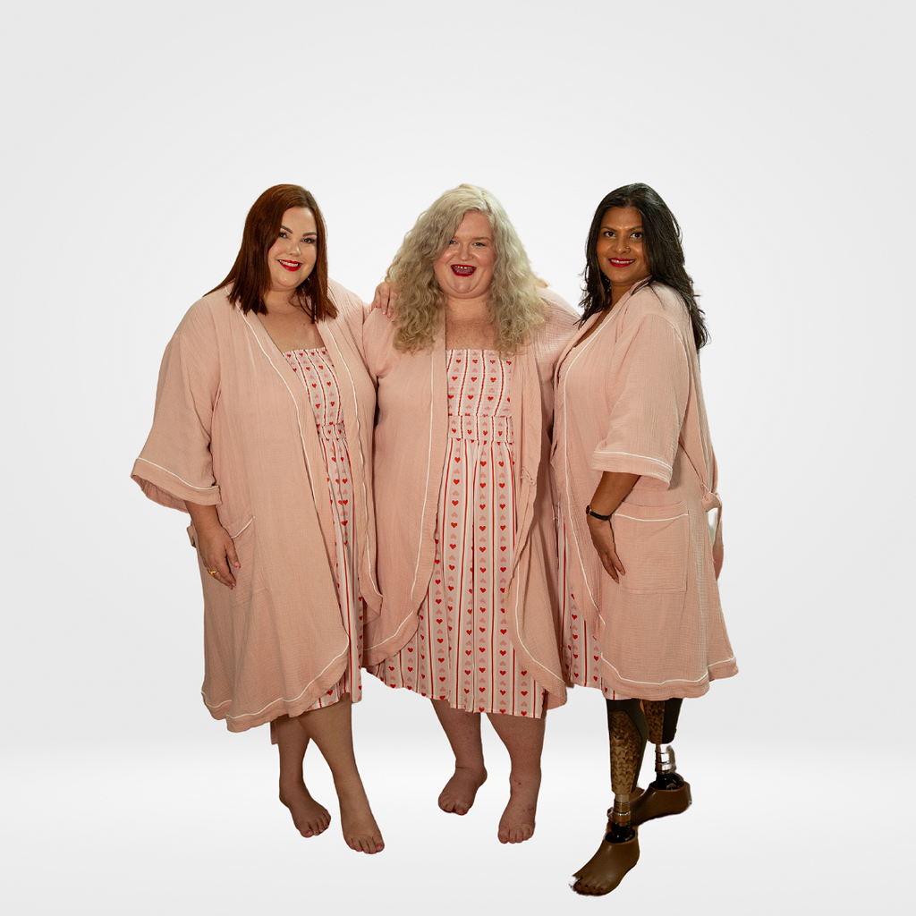 The Darling Robe in Rose