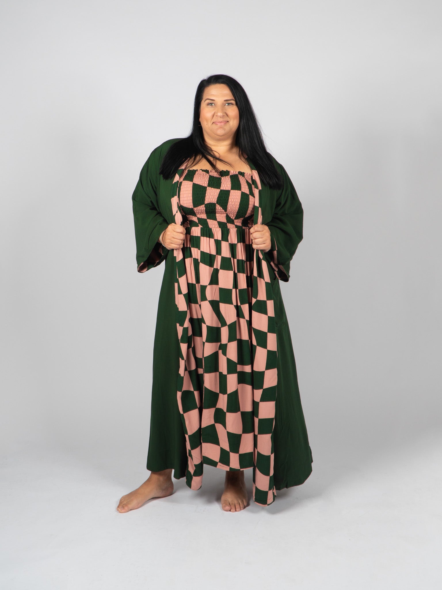 Alice Long Reversible Robe