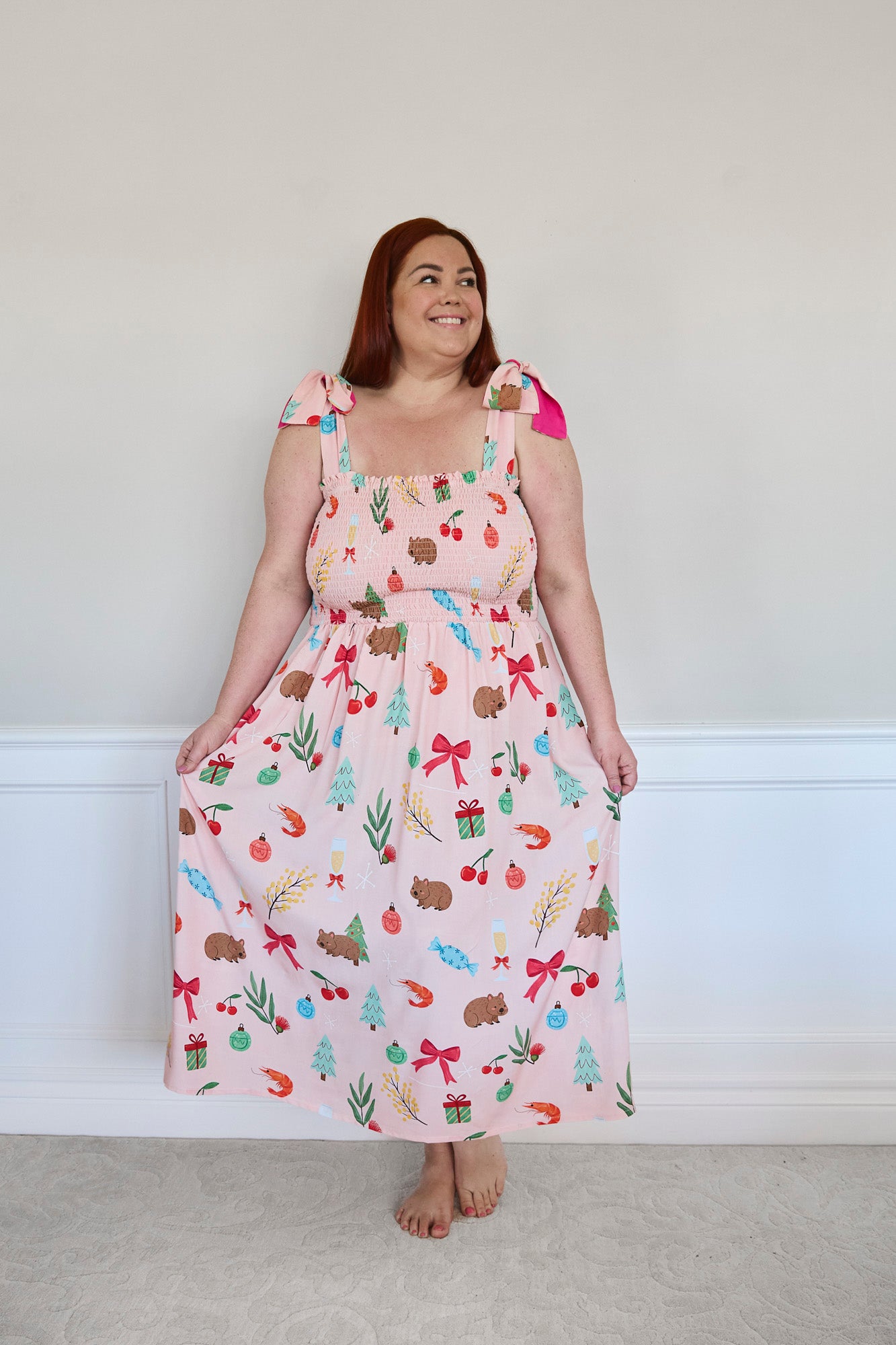 Aussie Christmas EveryWear Dress (With straps & pockets) Pre Sale