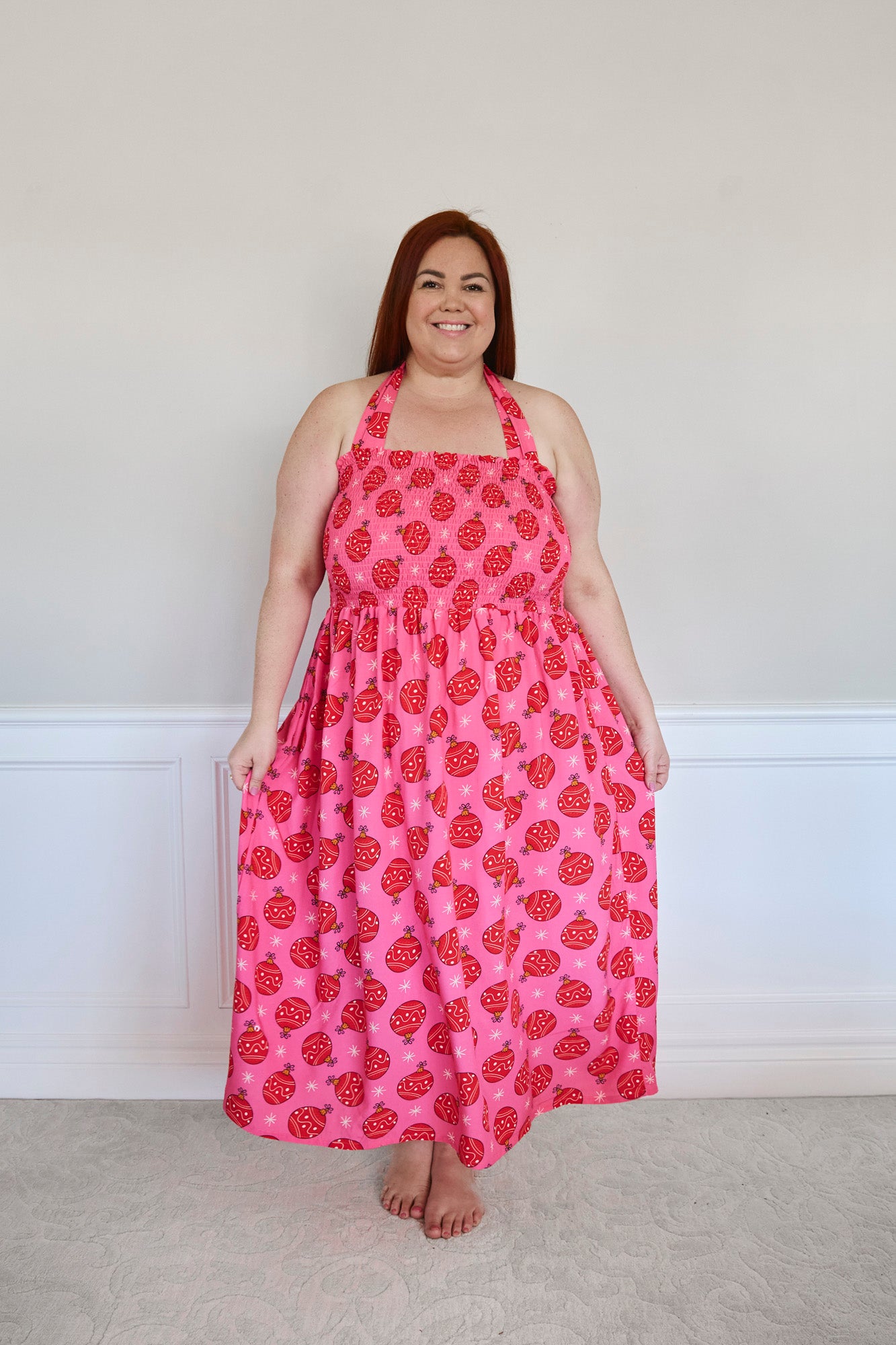 Christmas Bauble EveryWear Dress (With straps & pockets) Pre Sale