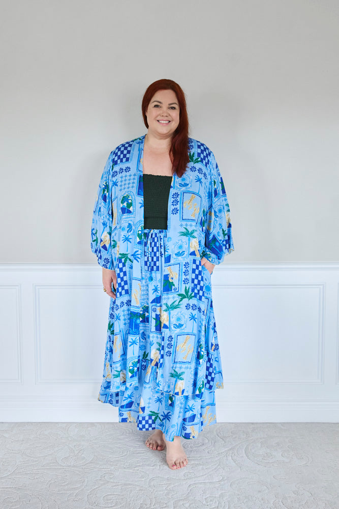 Blue Paradise Duster Pre Sale