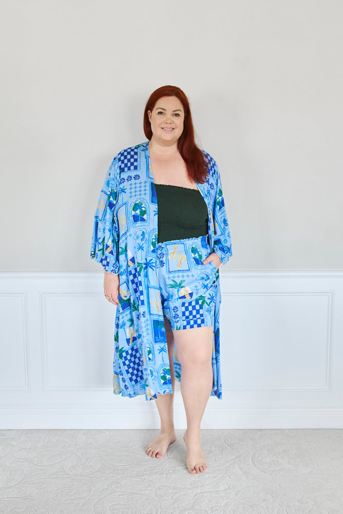 Blue Paradise Duster Pre Sale